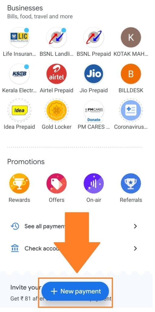 MSEB Google Pay