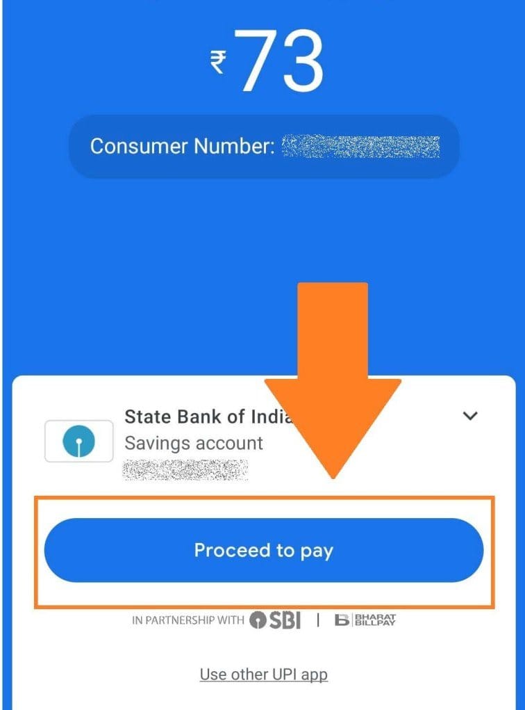 google pay bill